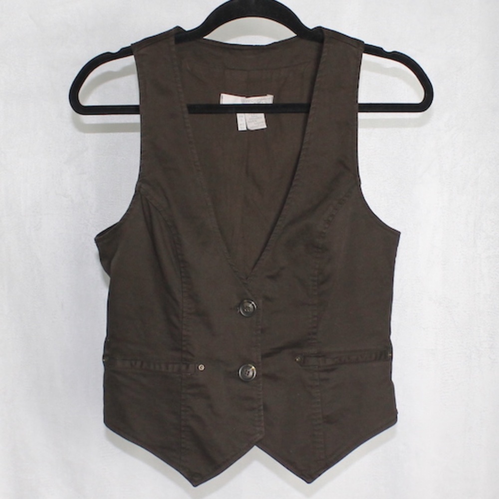 Zara TRF Brown Vest